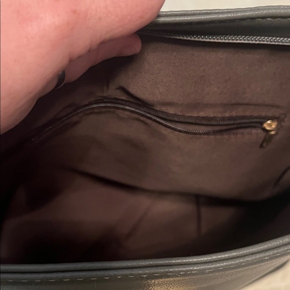 Jen & Co Vegan Leather Black and Gray Women's Backpack Purse - Picture 7 of 13